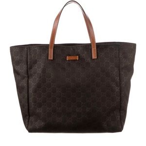 Gucci GG Nylon Joy Shopper Tote. Used condition
